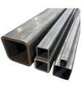 Heavy Duty 4x4 Steel Square Tube With 3/8 Inch Wall And 14 Inch Length for weldable DIY projects and prototyping displayed