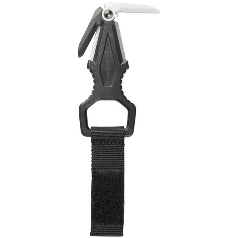 Titanium Hand Line Cutter For Divers Ultra Compact Lightweight And Durable Heavy Duty Corrosion Resistant Cutting Tool with strap
