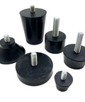 4 Pack Rubber Adjustable Feet Pads With Screws For Tables And Chairs Leveling Feet Anti Slip Anti Shock Protection Multi Directional