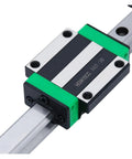 2 Piece HGR15 HGR20 Square Linear Guide Rail Set 100 To 550mm With 4 Piece HGH15CC HGH20CC For CNC Router Engraving built for motion