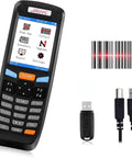 2D Wireless Barcode Scanner Portable Inventory Scanner And Data Collector 2.4G Barcode Reader With 2.8 Inch LCD Screen