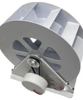 Low-Speed Water Wheel Hydroelectric 50W And 100W Micro Hydro Generator Portable Turbine with Quiet Operation shown from the side