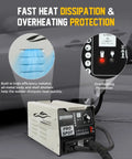 Dent Puller Welder Kit For Auto Body Repair 3000W Spot Welder With overheating protection and fast heat dissipation