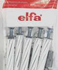 Straight Up Tough White Drywall And Plaster Anchors No Sweat Phillips Screwdriver Setup Heavy Duty Wall Fasteners for Chipboard or Drywall Closets Up To An Inch Thick in packaging with screws.