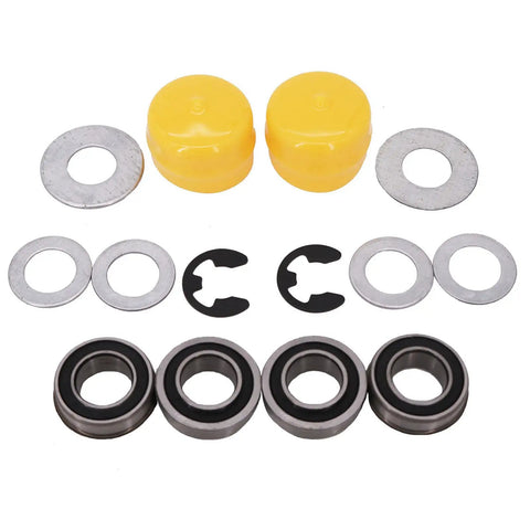 Wheel Bearing Conversion Kit For John Deere LA Series Tractors LA140 LA145 LA150 LA155 LA165 LA175 LA100 L105 L108 L110 L120 L130 L135 Durable Premium Upgrade High Quality Replacement Bolt Right Up., wheel bearings, washers, clips