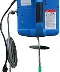 Portable Electric Hoist Crane With 992 Lb Capacity, 25 Ft Wire Rope, featuring remote control and galvanized cable for durability.