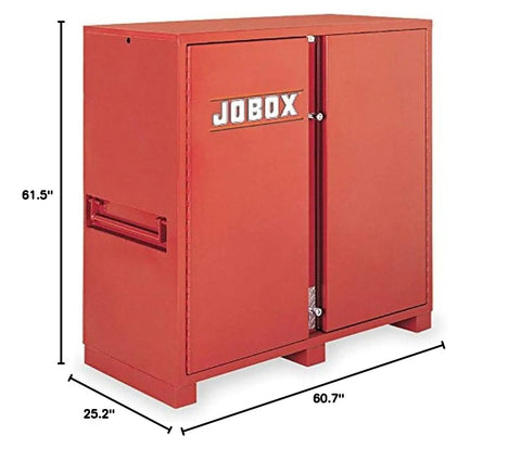 Rock Solid Two Door Open Side Shop Cabinet Twenty Four Inch Deep Heavy Duty Workshop Storage With Rust Proof Stainless Hinges Cable Routing Cutouts Foot Release Latch And Grip Handle For Boss Level Garage Setup
