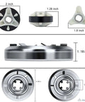 DIY Washer Repair Kit With 285753A Motor Coupling And 285785 Clutch Kit For Whirlpool And Kenmore Washers, replaces worn clutch and coupling parts with 2-inch and 1.18-inch components