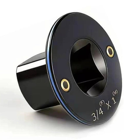 Kick Some Heavy Dust With This Low Profile Impact Socket Adapter Set Made From Durable CrMo Steel Perfect For Tight Spaces And Bold Jobs Involving 1/4 to 3/8 and 3/8 to 1/2 Inch Drives Your Next Project Needs These Pro Ready Converters Like Nobody. 3/4 x 1 impact socket adapter, black CrMo steel, low profile converter