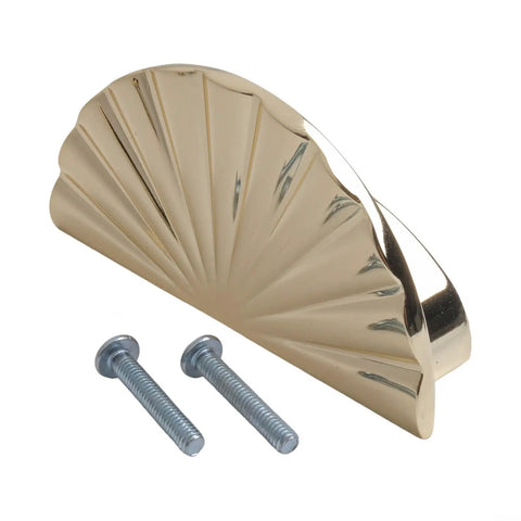 Gold Semicircular Cabinet Handle For Wardrobe, Drawer And Door Zinc Alloy Pull Knob with included mounting hardware