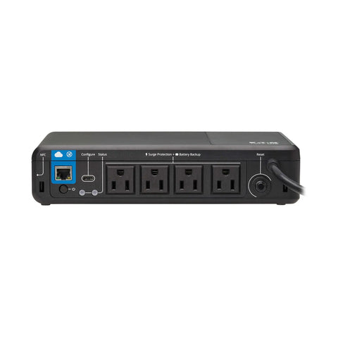 Cloud Connected 600VA UPS Battery Backup And Surge Protector With Remote Management And Monitoring Plug And Play 300W Four Outlets