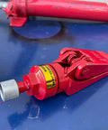 Heavy Duty Half Ton Hydraulic Spreader With Power Jaw Ram Coupler showing 3-3/4 inch jaw opening and NPT fitting.