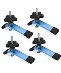 Heavy Duty T Track Hold Down Clamps Set Four Pack For Woodworking Pro Grade Quality Five And A Half Inch Long