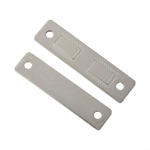 Ultra Slim Magnetic Door Catch With Dual Strong Magnets For Kitchen Cabinets And Closets Stainless Steel Cabinet Latch