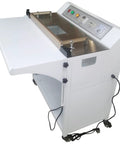 Jaryannix 220V Pneumatic Heat Shrink Bag Sealer With Foot Pedal And Precision Digital Timer Control for flexible packaging setup.