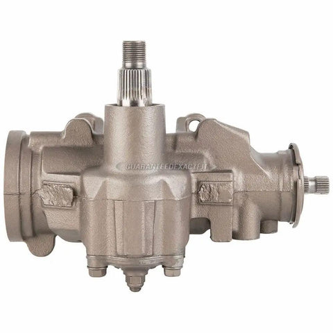 Remanufactured Power Steering Gearbox For Chevy GMC Dodge Full Size Vans Zero Fuss Straight Swap Rock Solid Build Smooth Handling Fix With Three Year Unlimited Mileage Warranty - side view