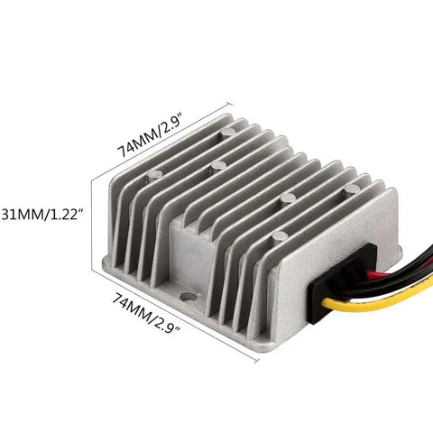 DC Boost Converter From 12V To 19V Up To 5A 95W Power Supply Module With Auto Recovery Protection For 10 To 16V In 19V Out Non Adjustable