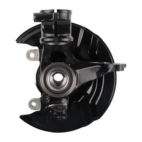 Front view of the Front Right Steering Knuckle And Wheel Bearing Hub Assembly For 2017 2023 Honda CR-V Passenger Side Replacement 686424 Built Tough OE Style Fit For Easy Install And Long Lasting Performance