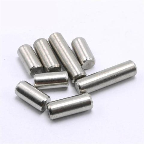 10 Pcs Heavy Duty Bearing Steel Cylindrical Pins Dowel Pins Positioning Pins Set With Diameters From 5.5mm To 20mm And 11mm Length