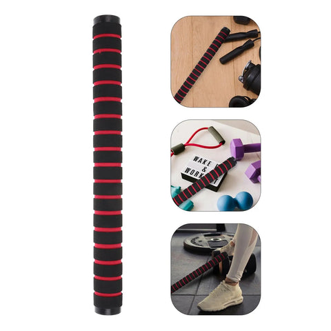 Barbell Connector Replacement Rod For Dumbbells Secure Foam Grip Handle And Plastic Bar Weightlifting Gear in multi-use setup