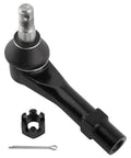 Beefed-Up Front Outer Tie Rod Ends Set For Ford Explorer 2004 2005, Explorer Sport 2001 2003, Explorer Sport Trac 2001 2005, Mercury Mountaineer 2004 2005 Direct Fit Replacement ES3667 black steel outer tie rod end