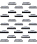 Woodruff Key PK-126-25 25 Pack 3/16 by 1-3/8 Steel Shaft Key Set for Vehicles displayed in grid layout