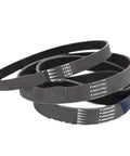 Beefed-Up Drive Belt With 10 Ribs Fits 164J 165J 172J 175J 178J 182J PJ457 PJ416 PJ419 PJ444 PJ451 PJ462, coiled view