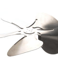 Fan Blade For Electric Motors Replacement 15-13149, heavy duty steel refrigerator cooling fan blade, angled view