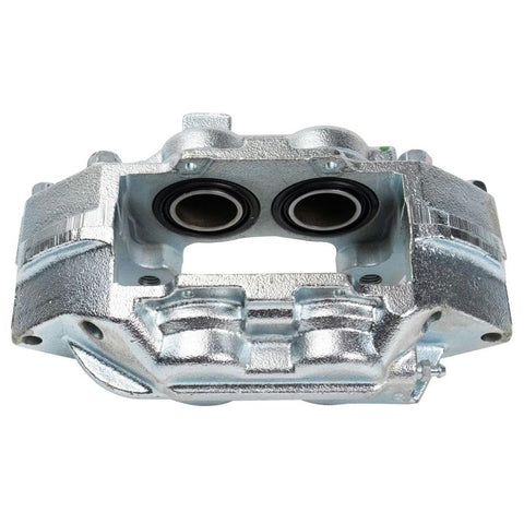 ZZfelixH brake caliper set, rear left and rear right for Chevy/GMC Sierra 2500HD/3500HD, silver metal