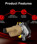 Dead Simple Plug And Play Swap Fits 2004 To 2013 Volvo C30 S40 V50 C70 Heavy Duty Electric Power Steering Pump with features.