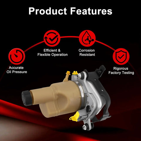 Dead Simple Plug And Play Swap Fits 2004 To 2013 Volvo C30 S40 V50 C70 Heavy Duty Electric Power Steering Pump with features.