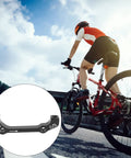 Aluminum Disc Brake Caliper Mount Adapter For Mountain Bikes Four Model Set IS To PM rider and adapter close-up