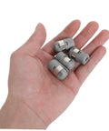Hydraulic Rod Spring Connector With 10mm Hole And M6 Threaded Hole 4 Pack Plastic Wear Resistant Heavy Duty Spring Loaded Adapters in hand