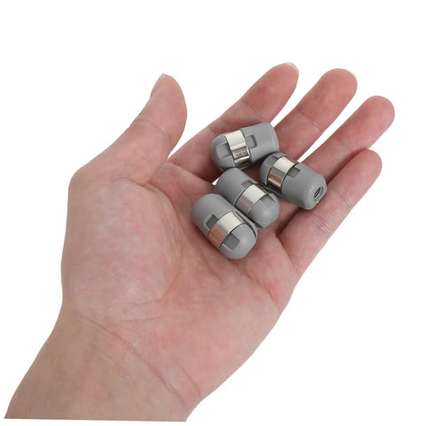Hydraulic Rod Spring Connector With 10mm Hole And M6 Threaded Hole 4 Pack Plastic Wear Resistant Heavy Duty Spring Loaded Adapters in hand
