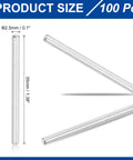 100 Pcs 2.5mm By 25mm Dowel Pins Stainless Steel 304 Rust Resistant For Cabinets Shelves And DIY Projects Durable Fasteners Assortment Kit Silver Great For Woodwork And Metalwork Projects And Easy To Fit Built To Last., 304 stainless steel dowel pins, 2.5mm x 35mm size