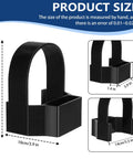 Power Supply Holder For Seestar S50 Cord Tangle Free Portable Grab N Go Mount product dimensions and size diagram
