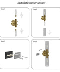 Installation guide for Battery Powered Wall Sconce Set Of 2 With 10000mAh Rechargeable Batteries Remote Control Cordless Timer