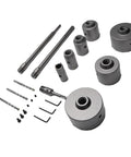Heavy Duty Hole Saw Set For Concrete Wall Drilling With Efficient Tungsten Steel Bits And Dust Ventilation System, 7-piece kit