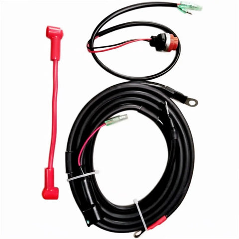 Electric Start Kit For 2 Stroke 25HP And 30HP Outboards Plug And Play Starter Motor Relay Charge Coil Switch Gear