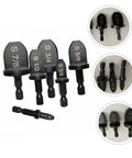 6 Piece Copper Tube Expander Set For Air Conditioner Swaging And Bearing Maintenance Tools Handy Portable Lightweight Drill Bit Swager For Easy Copper Pipe Expansion And Repair set with 5 swaging bits displayed.