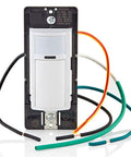 Motion Sensor Light Switch Auto On Off No Neutral Wire Needed 5A Easy Install Shallow Wallbox Single Pole Or 3 Way Wiring