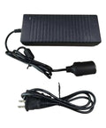 Heavy Duty 120W AC To DC Converter Plug And Play 12V Cigarette Lighter Adapter Straight Cord with power cable for car, RV, truck, marine use.