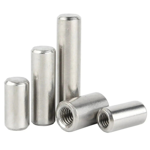 304 Stainless Steel Internal Thread Locating Dowel Pins Set With Single Hole For Precise Alignment Cylindrical Pin Dowels
