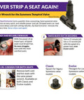 Seat Power Tool Extractor Set For Symmons Temptrol Valves Includes Extractor Classic Extractor Evolve Diverter And Power Drill Bit