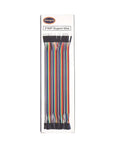Box of 120-Piece 20cm Dupont Jumper Wire Kit 40pin Multicolor Cables M To M And F To F For Breadboard To Board Prototyping Arduino