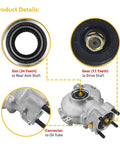 Honda Rear Final Gear Differential Assembly For Fourtrax 300 TRX300 TRX300FW 4x4 1988 to 2000 Complete OE Replacement with details shown