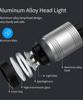 Exploded view of Built Tough Magnetic Gooseneck LED Work Light 900 Lumens 120 Volt IP66 Waterproof Aluminum Lamp components