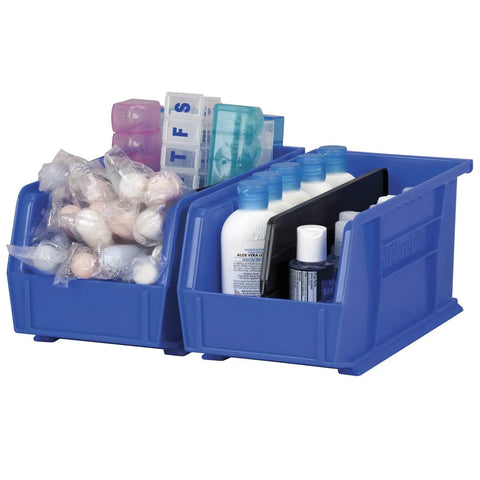 Plastic Length Dividers For AkroBins Six Pack Black Create Custom Compartments In Stackable Storage Bins For Tools Crafts And Supplies
