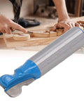 Premium Tungsten Carbide Woodworking Router Bit Trim For Mortising Grooving 1/2 Inch Shank close-up shot used on woodwork.