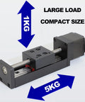 Premium 50mm Mini Linear Stage Actuator with 28 by 30 Stepper Motor and T Threaded Lead Screw Rod with 5kg load capacity.